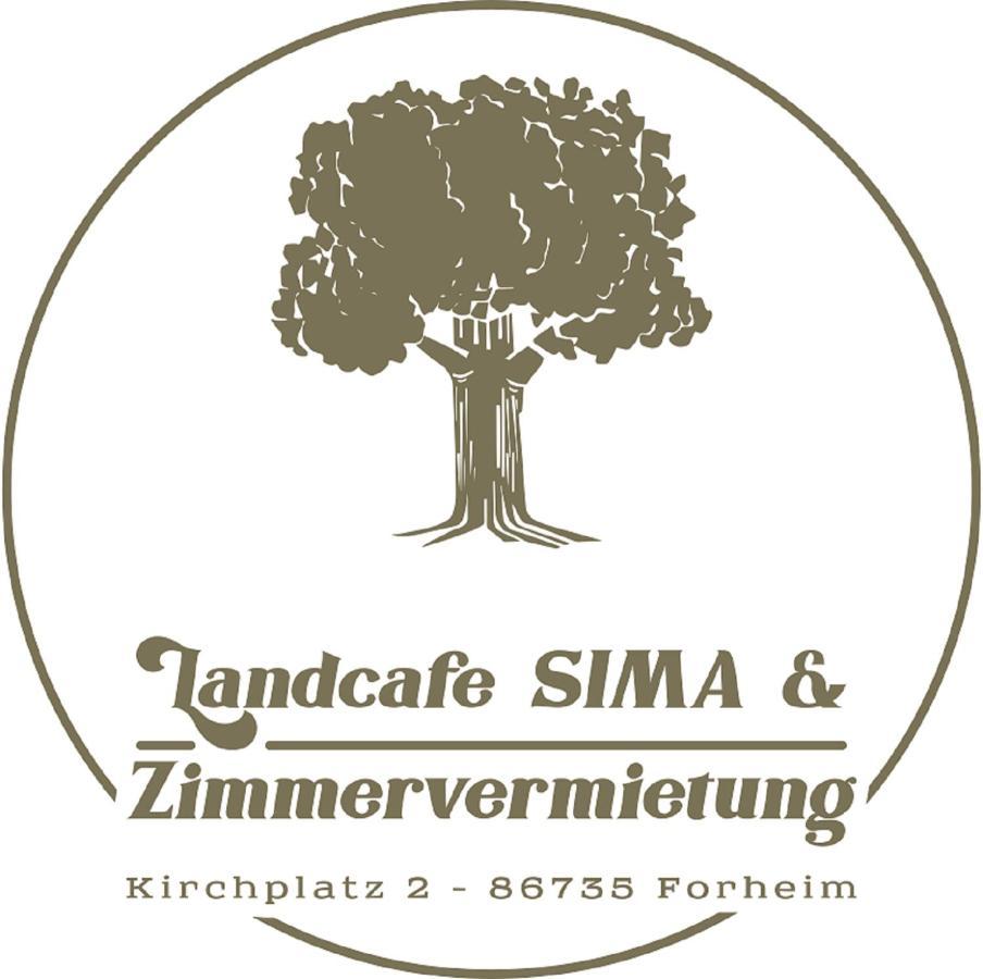Landcafe Sima & Zimmervermietung Forheim Exteriör bild